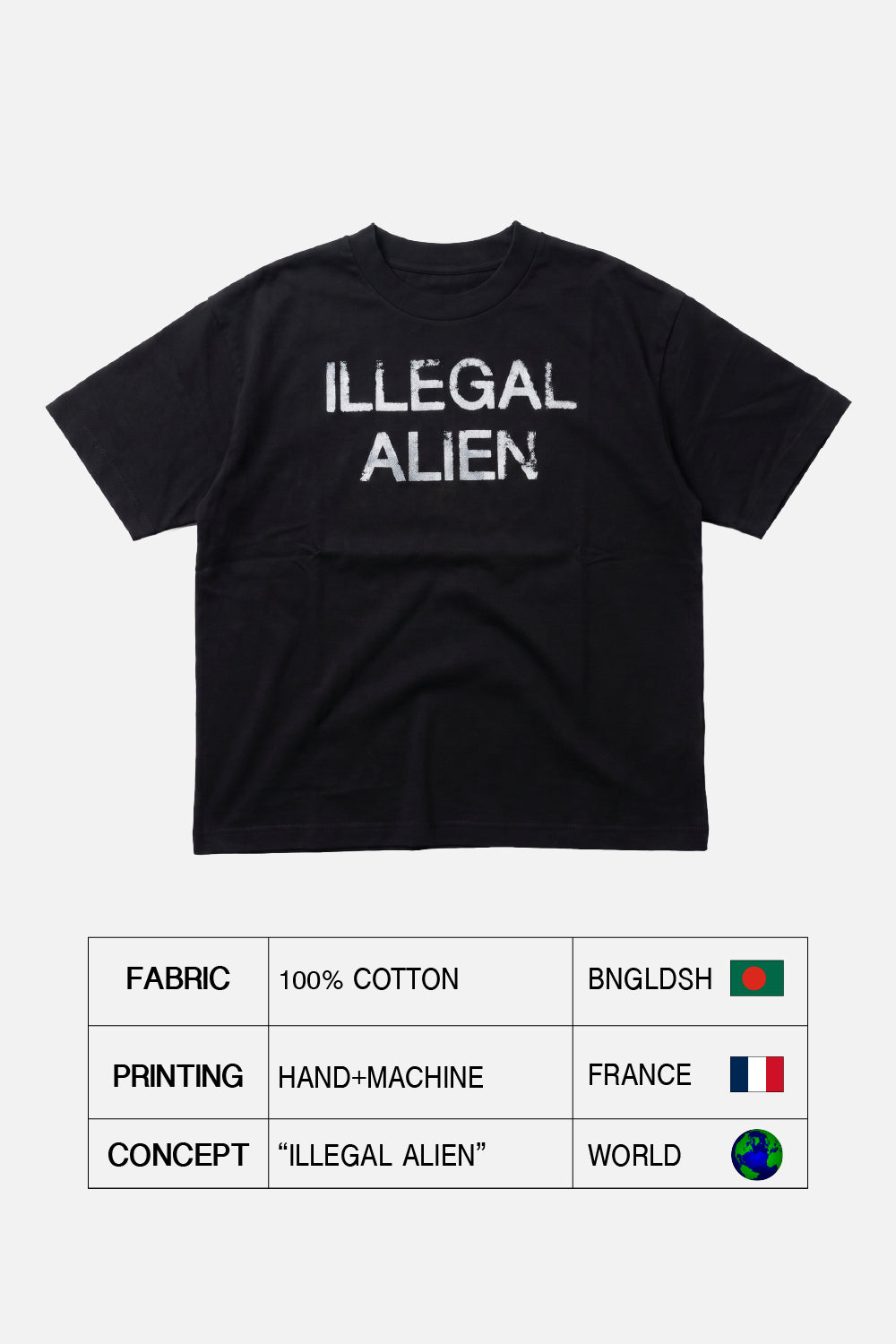 ILLEGAL ALIEN T-SHIRT