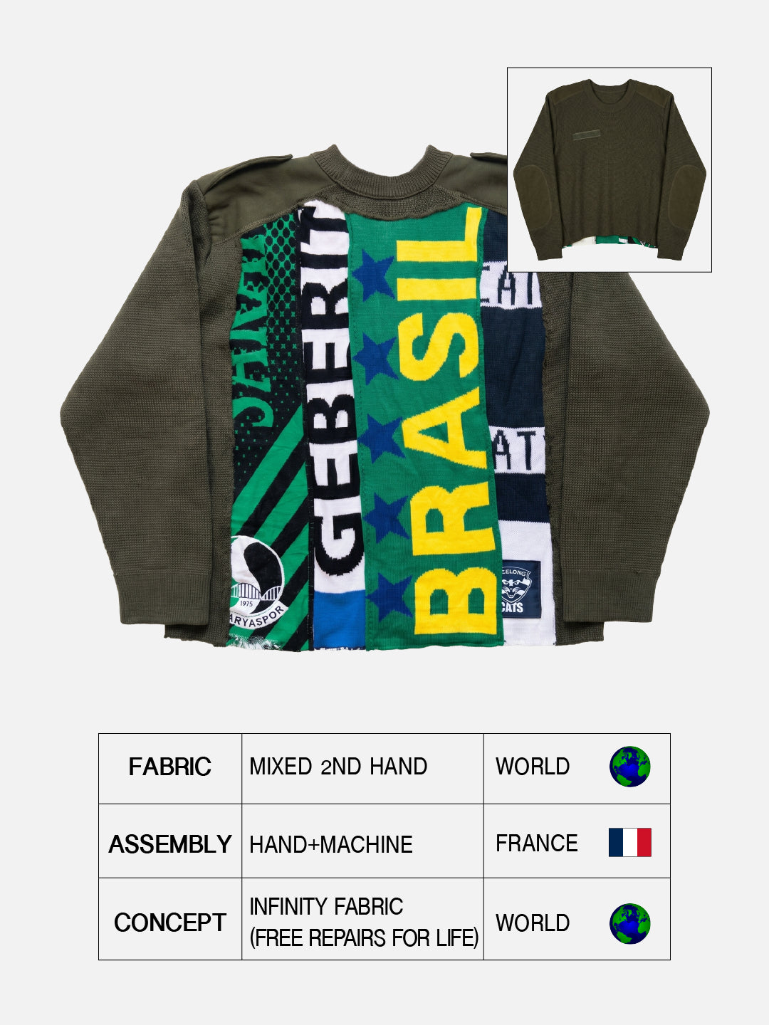 INFINITY FABRIC® SWEATER