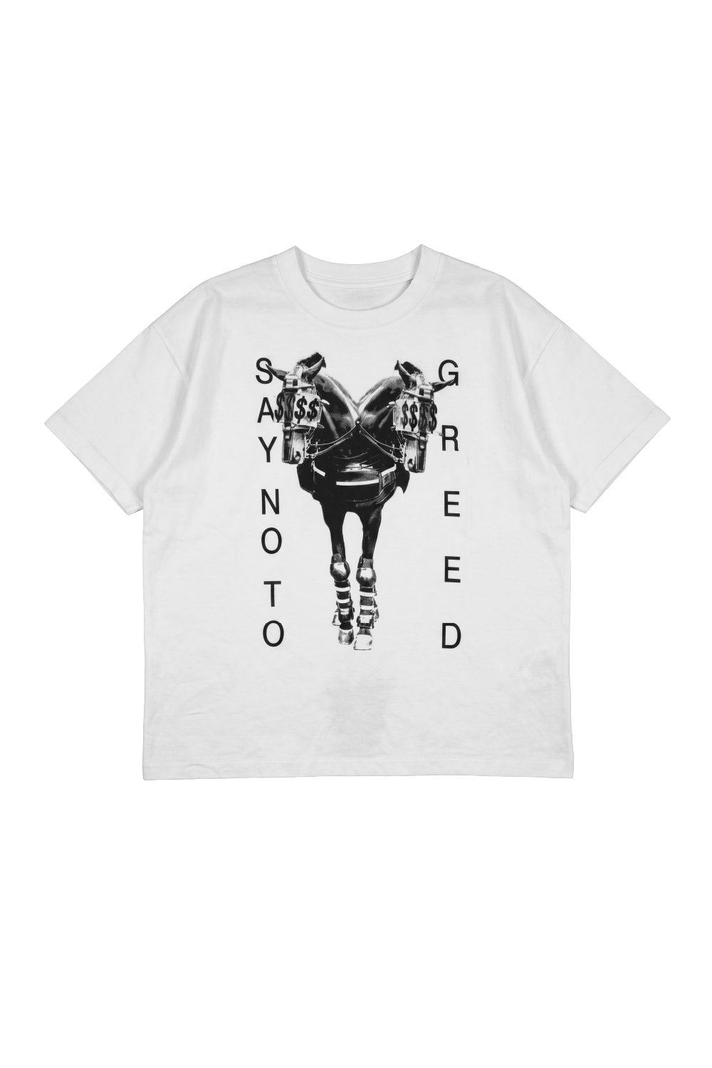 "SAY NO TO GREED" T-SHIRT